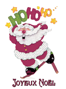 gif joyeux Noël père Noël